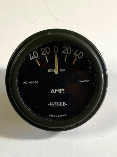 Ancien ampèremètre auto - ampèremètre,