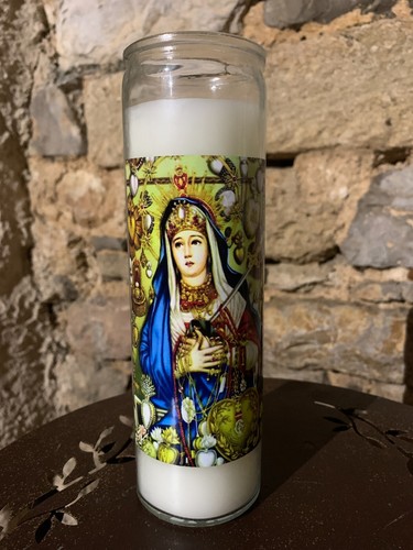 Bougie blanche erzulie freda - blanche,