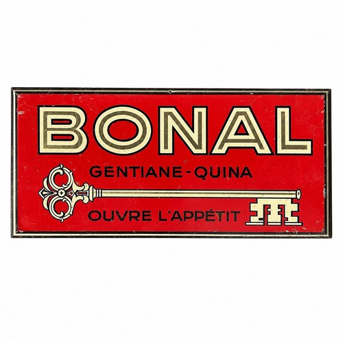Plaque publicitaire ancienne