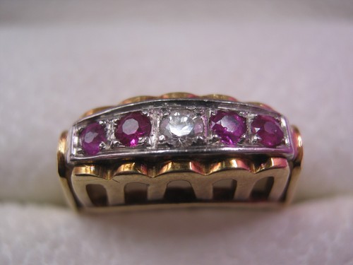 Bague art déco - déco, en