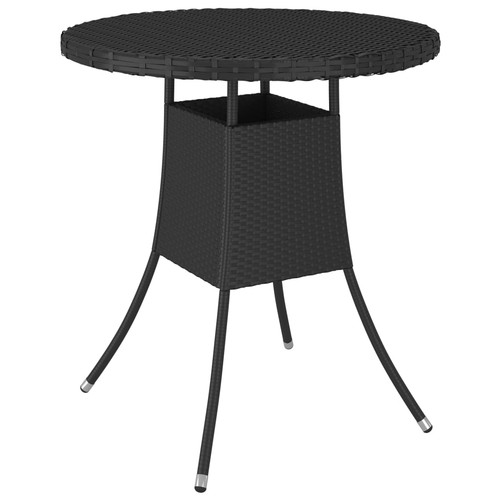 Table jardin noir 70x70x73 - jardin,
