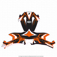 Kit D'Adhésifs Graphiques Pour Casque BELL MOTO 10