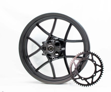 Jante arriere SHERCO 50 SM 2010-2021 (remplacement 2228) + Couronne 53 Dents