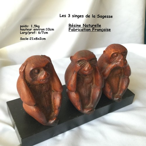 Figurines les singes - les, de