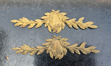 2 FRONTONS BRONZE LOUIS XVI