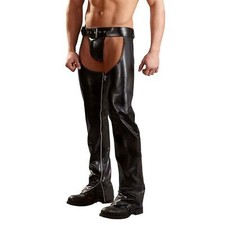 Chaps et string homme sexy cow-boy  fermetures éclairs - Taille XL