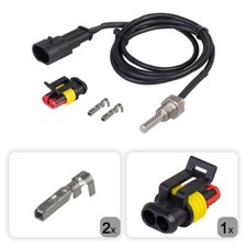 1 Jauge de Température d'eau de Voiture Réglée Capteur 1/8 NPT 0-100℃