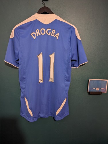 Football shirt chelsea drogba - football,