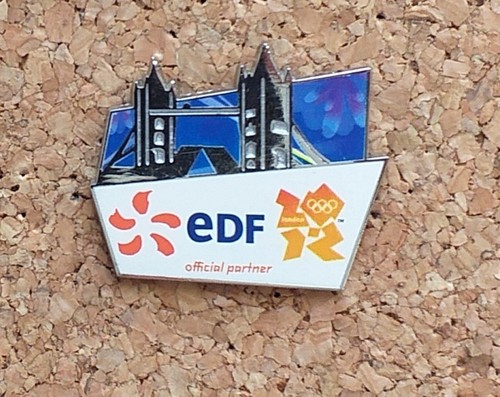 Pin edf londres 2012 - pin's,
