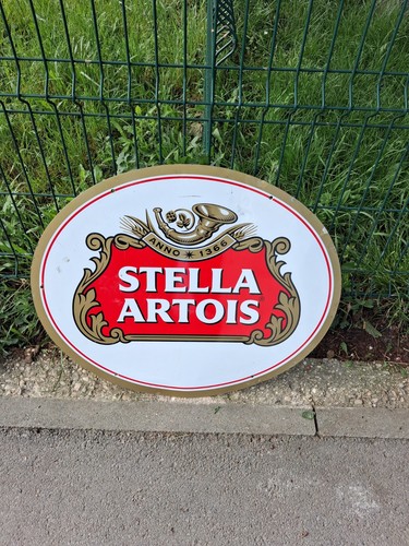 Enseigne émaillé stella - enseigne,