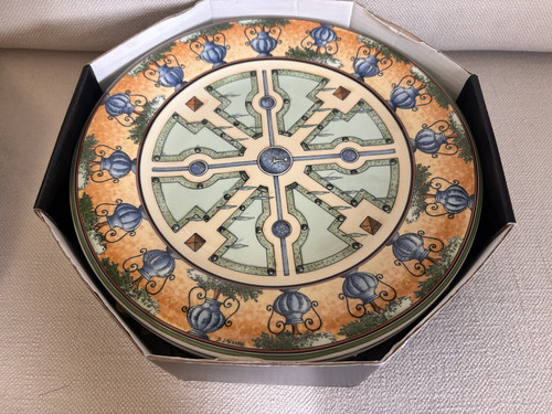 Faiencerie gien 6 plates - ,