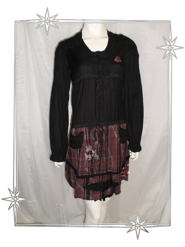 Robe chemisier fantaisie - e,