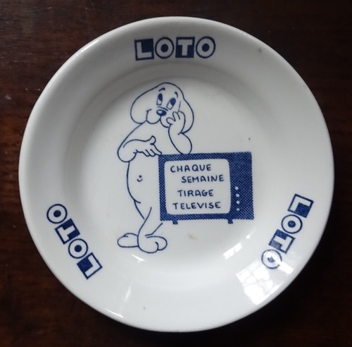 Ancien cendrier publicitaire - cendrier,