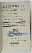Lidorie, ancienne chronique