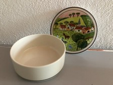 ❤️?‍⬛Belle BOITE bonbonnière Vintage décor naïf  VILLEROY & BOCH LAPLAU TBE