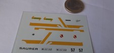 Decals décalcomanie 43 - decals, 1/43