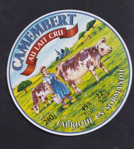 Ancienne étiquette fromage - étiquette,