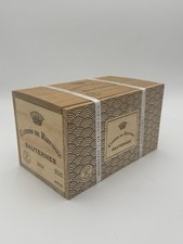 🌟Caisse Bois De 4 Demi Carmes De Rieussec 2014 Sauternes. Superbe 37,5cl