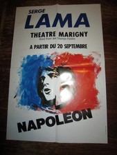AFFICHE SERGE LAMA NAPOLEON