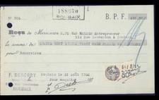 reçu van welden à roubaix