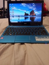 Acer Aspire One 725 Avec Chargeur Original W10 Prêt A L Usage