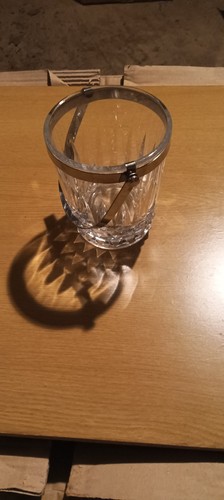 Seau glace vintage verre - à, et