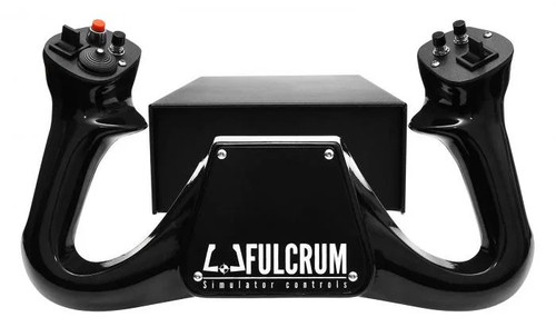 Fulcrum flight simulator - simulator, yoke