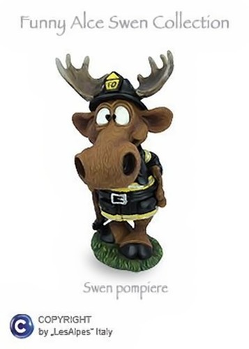 Figurine moose swen - figurine,