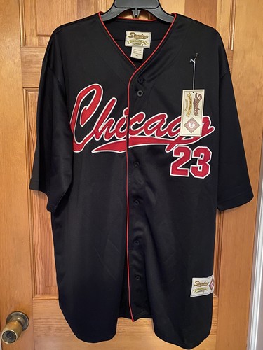 Vintage black red chicago - black,