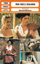 FICHE CINEMA : EDOUARD MOLINARO - MON ONCLE BENJAMIN - 1969