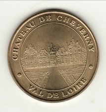 CHEVERY  CHATEAU    JETON TOURISTIQUE  1999  èpuisè RARE NEUVE cote 35 euro