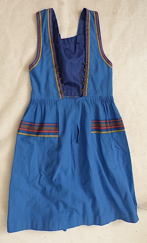 Fait main robe - robe, folklorique