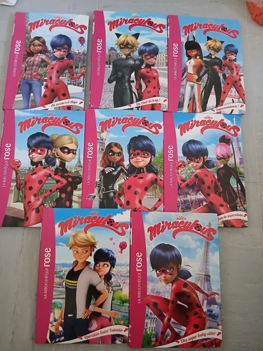 Lot livres miraculous - de,