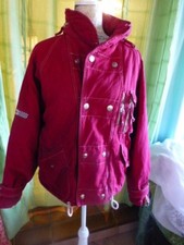 T M + 38-40 Homme, Hot Jacket Rouge, Casquette pour Sorties Neige Randonnée