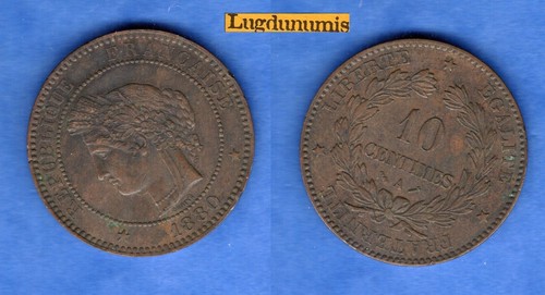 Centimes cérès 1880 - cérès,