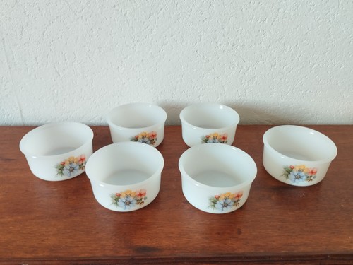 Vintage arcopal ramequins - vintage,