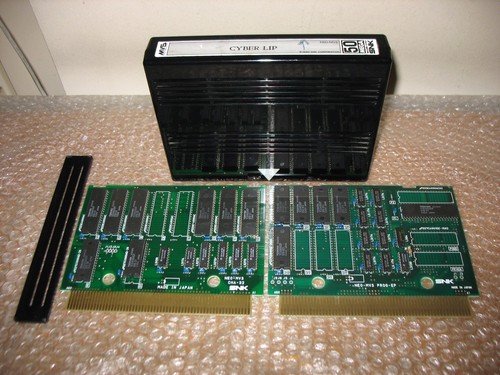 Cyber lip neo geo - mvs, cart