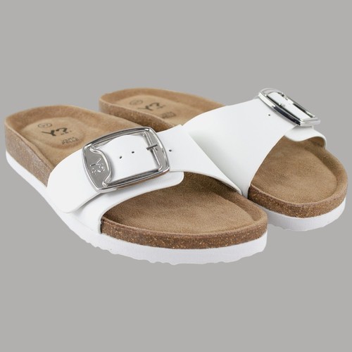 Ynot ciabatta blanche femme - ynot,