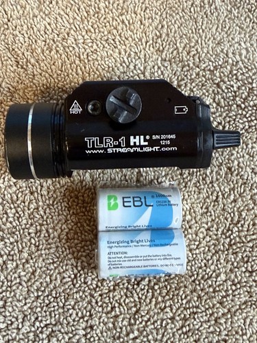 Black tlr weapon light - black, hl