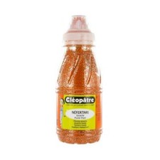 [Ref:PP250-15] CLÉOPÂTRE Peinture à l'eau Pailletée Orange en 250 ml