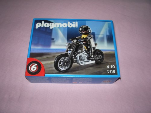 Boite playmobil 5118 moto - playmobil,