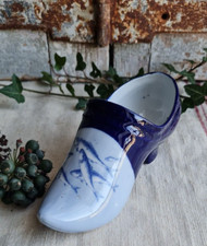 Ancienne chaussure porcelaine - chaussure,