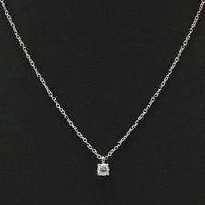 Tiffany collier solitaire - &,