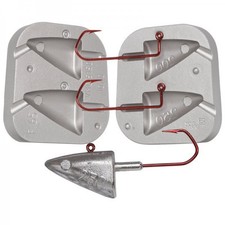 MOULE A PLOMBS TETES PLOMBEES TETE POISSON 200-250GRS MOU065 Alciumpeche