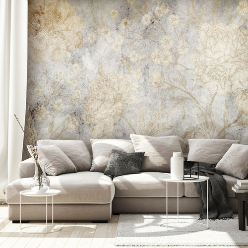 Pivoine papier peint - papier,