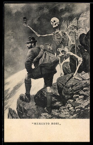Memento mori alpiniste - mori,,