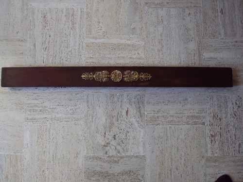 Fronton bois ancien - ancien, ornement