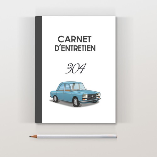Carnet entretien peugeot 304 - d'entretien,