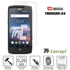 Crosscall Trekker X4 - Verre trempé TM Concept® - Gamme Crystal