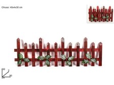 Clôture En Bois De Noël